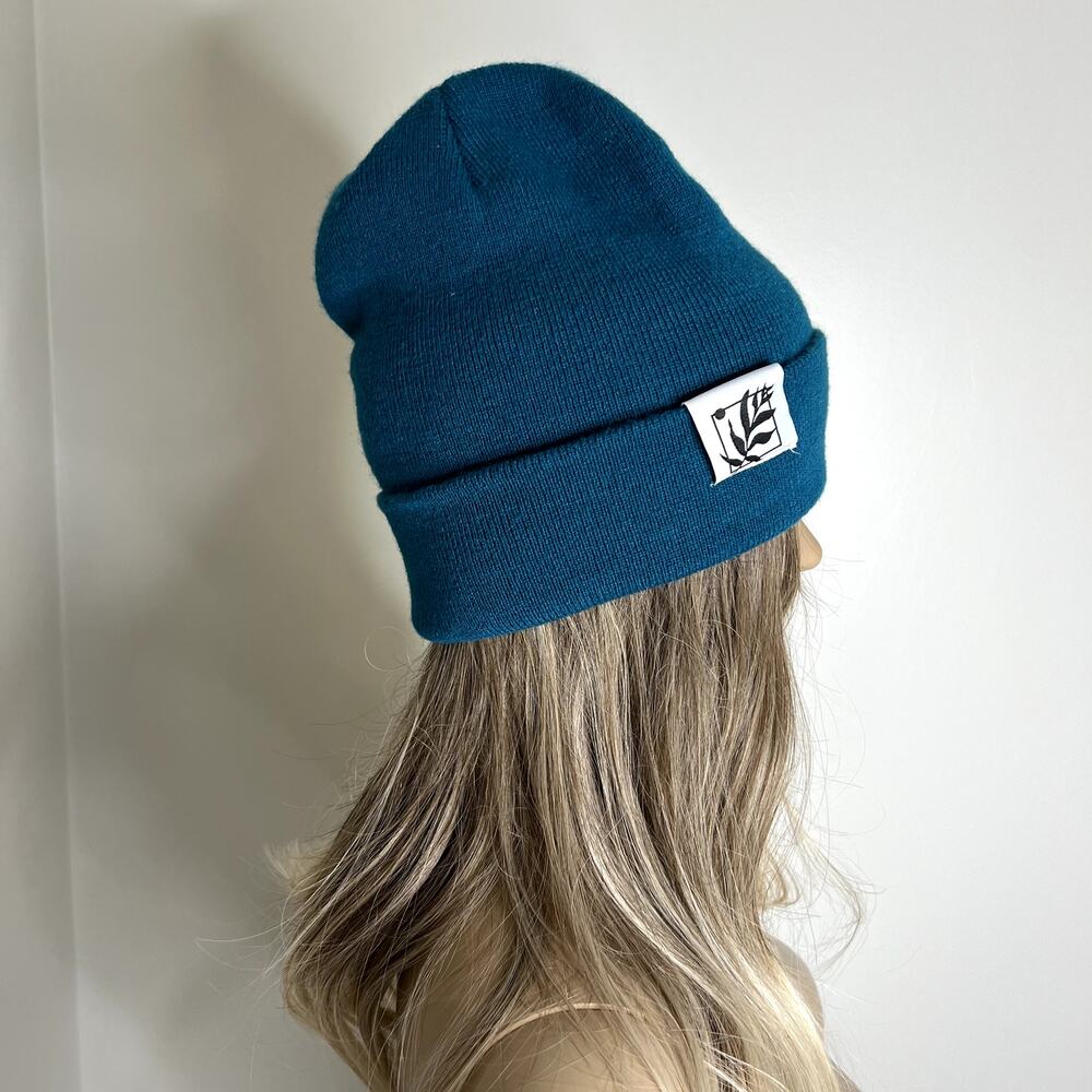 Fernway Blue Sesh Together Knit Beanie Hat